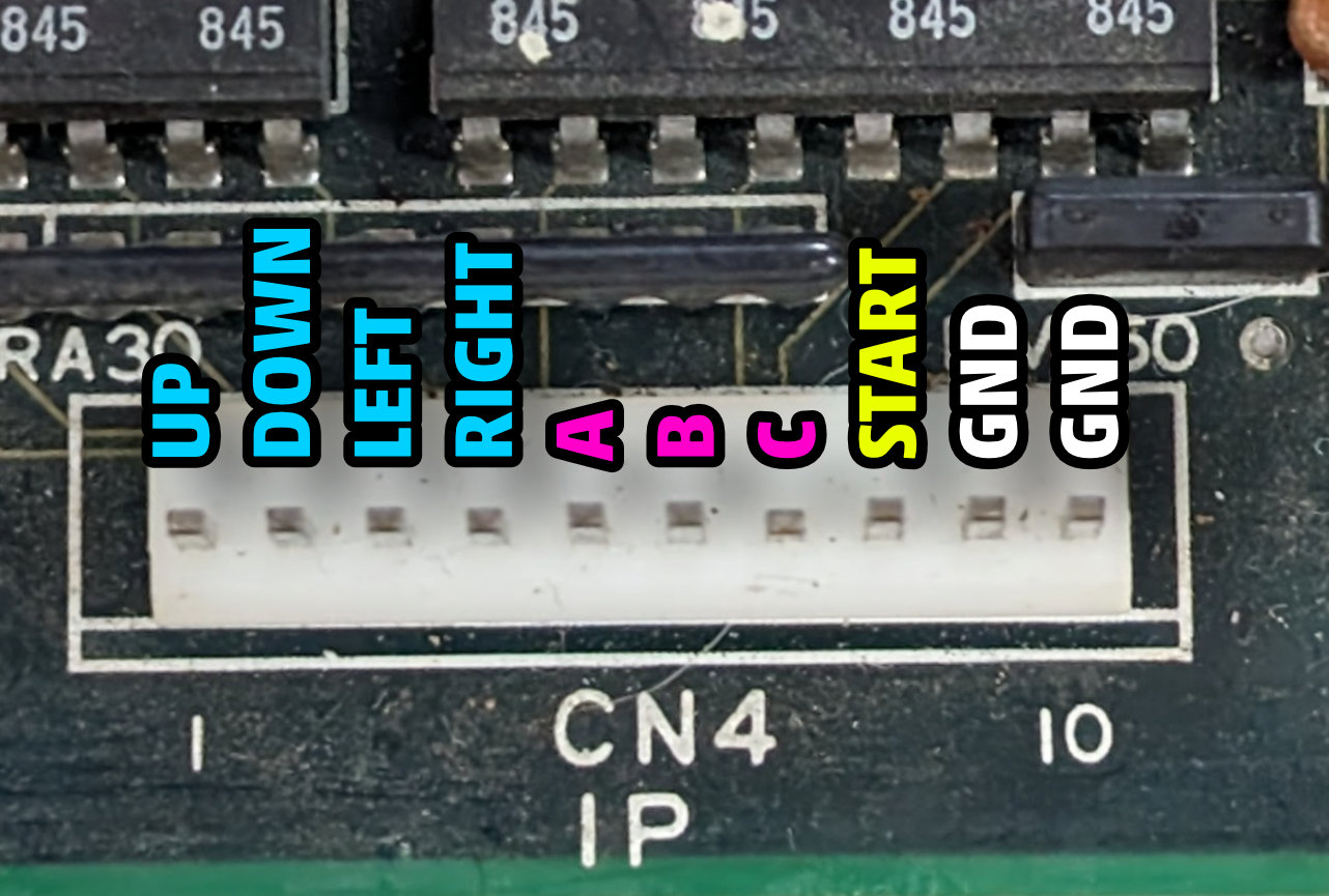 Button Interface (Sega Mega-Tech) - RetroSix Wiki